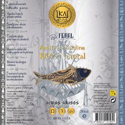 -10%Dto. PACK- 2UD | Aceite-Sardina + Salmón, 100% natural - 250ml