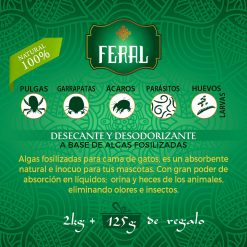 Desecante y desodorizante, alga fosilizada 2kg