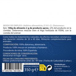 -10%Dto.Pack-2ud | Desecante y desodorizante, alga fosilizada 2,150kg + 350g