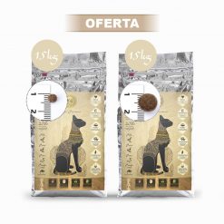 Pack prueba formato croqueta pienso KA Excellence sin cereal para gatos bajo en grasas
