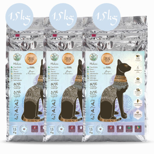 pack de 3 x 1,5 kg de pienso nutritivo KA Original by feral