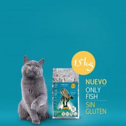 pienso 1,5 kg Ayurveda Only Fish Sin Gluten Croqueta Pez